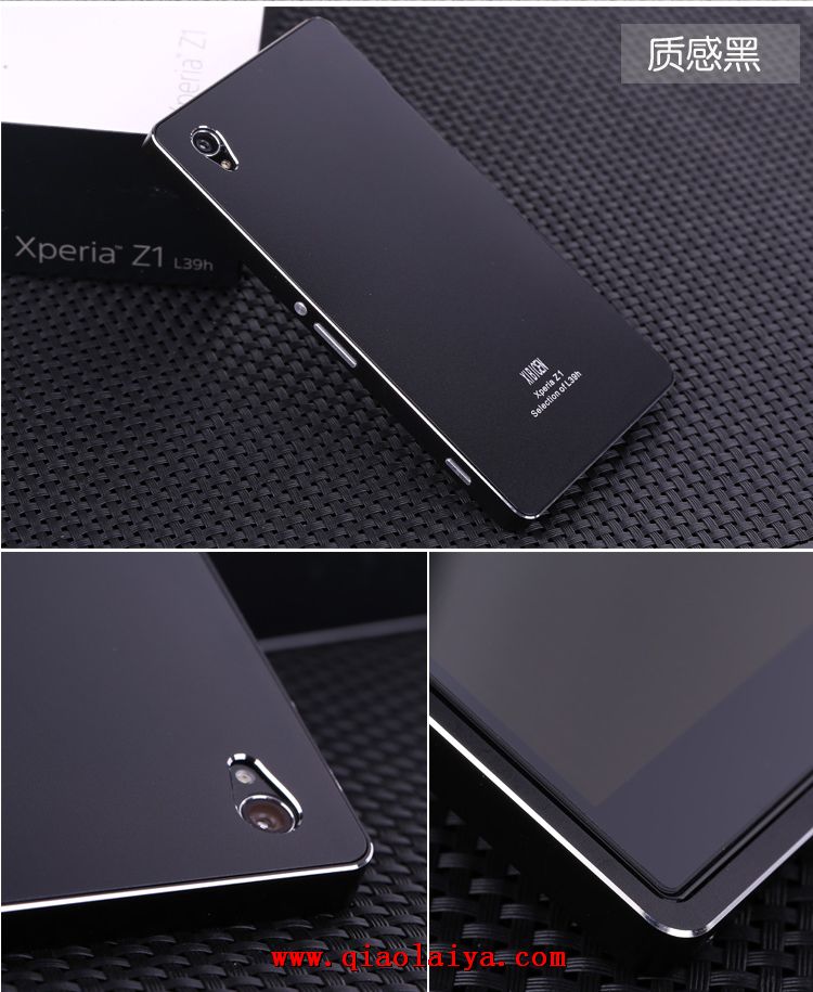 Sony Xperia Z1 Coque métallique en aluminium téléphone L39h couverture de charpente