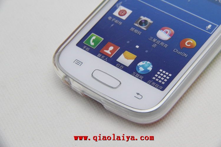Transparent Samsung Galaxy Ace 3 silicone Coque de protection housse