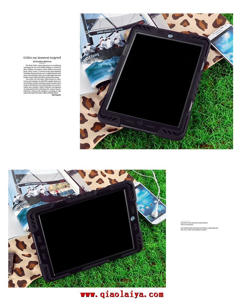 coque de protection iPad Air personnalisé manchon de protection en silicone trois anti-ensembles