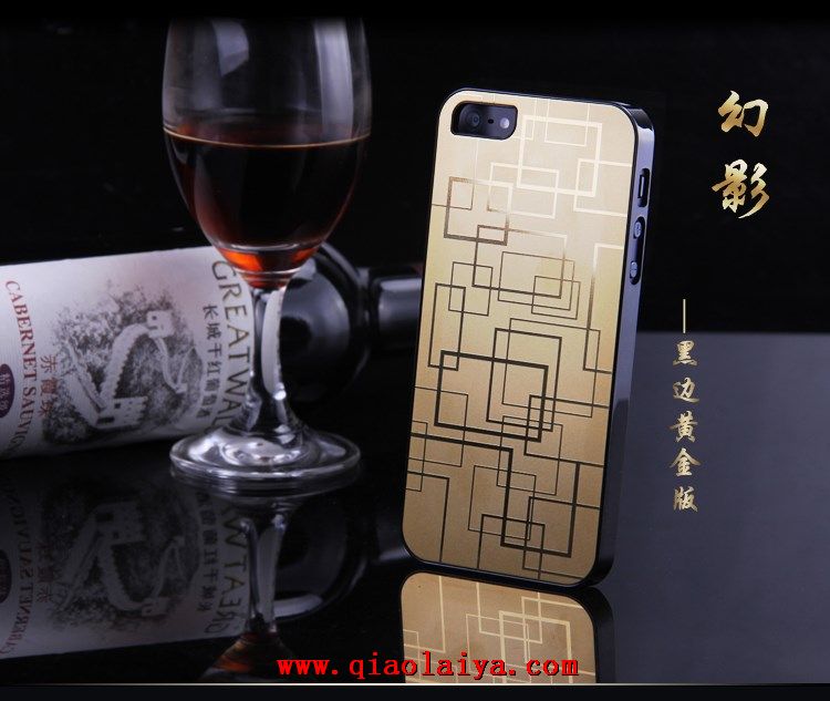 dragon d'or de l'iPhone 4s métal repoussé téléphone d'Apple coque manchon de protection