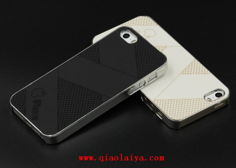 iPhone 4S étui de téléphone portable en cuir coque de téléphone d'Apple 5 personnalisés