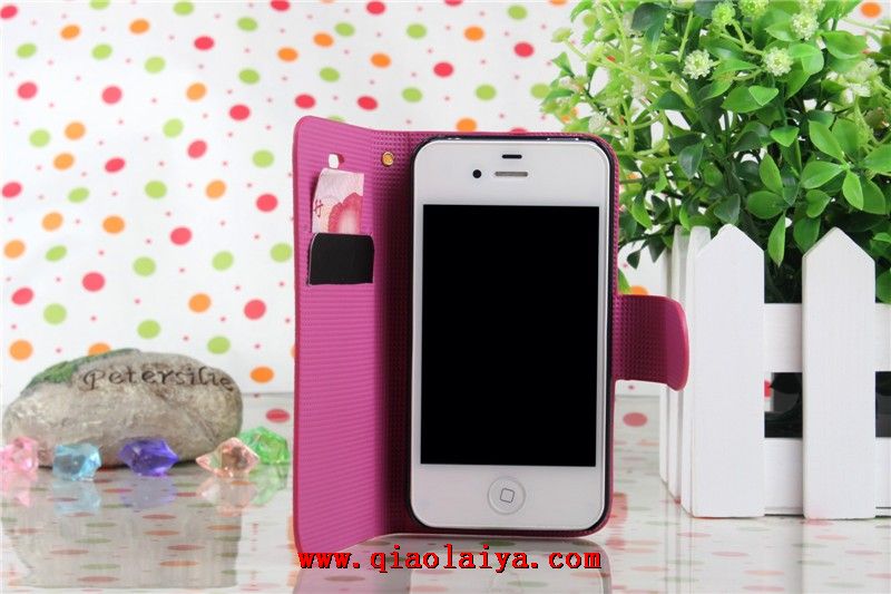 iPhone4/4S serpentine 5ème génération téléphone mobile coque rose iPhone5S coque étui de téléphone
