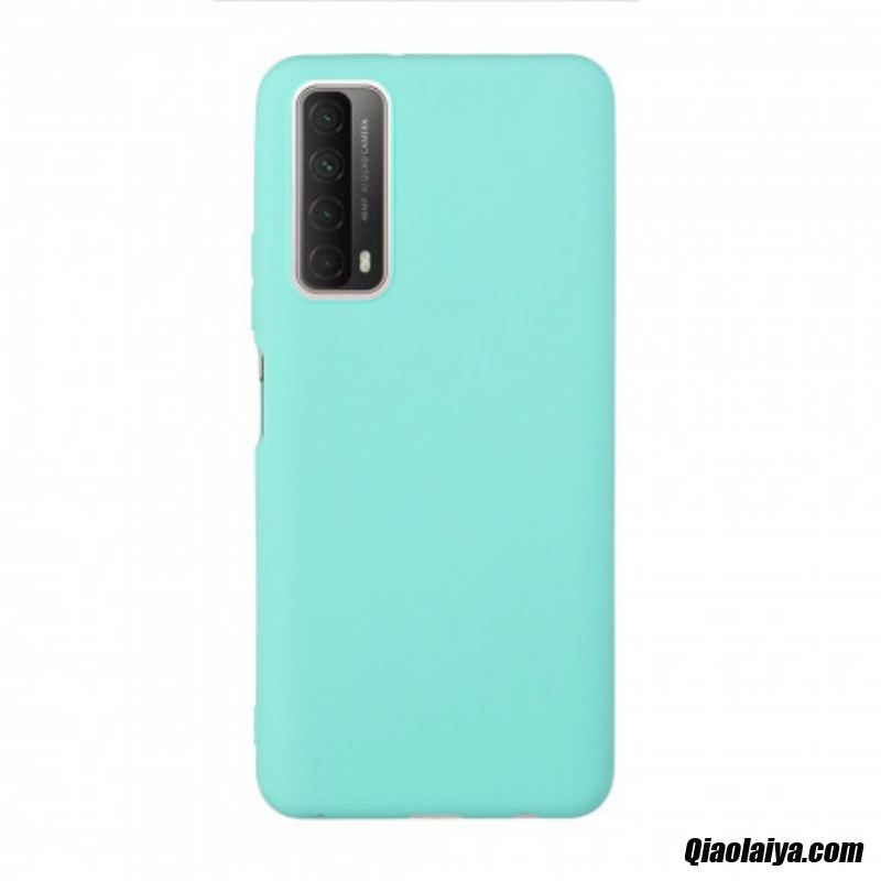 Coque Huawei P Smart 2021 Silicone Flexible Candy Color