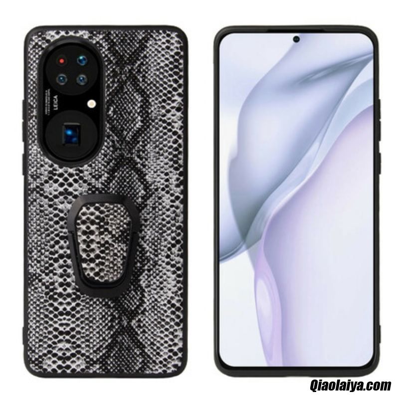 Coque Huawei P50 Pro Style Serpent Anneau-support