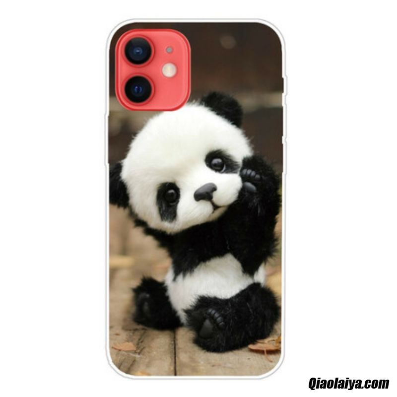 Coque Iphone 13 Mini Flexible Panda