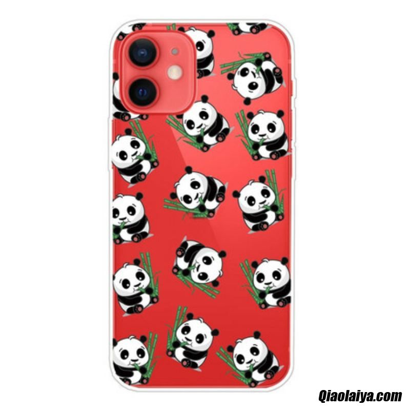 Coque Iphone 13 Mini Petits Pandas