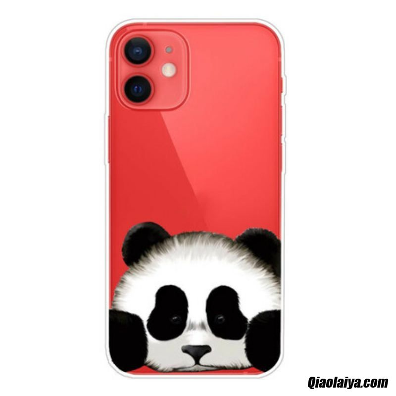 Coque Iphone 13 Mini Transparente Panda