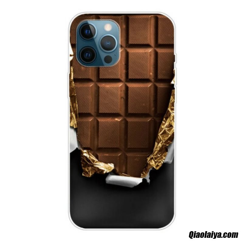 Coque Iphone 13 Pro Max Flexible Chocolat