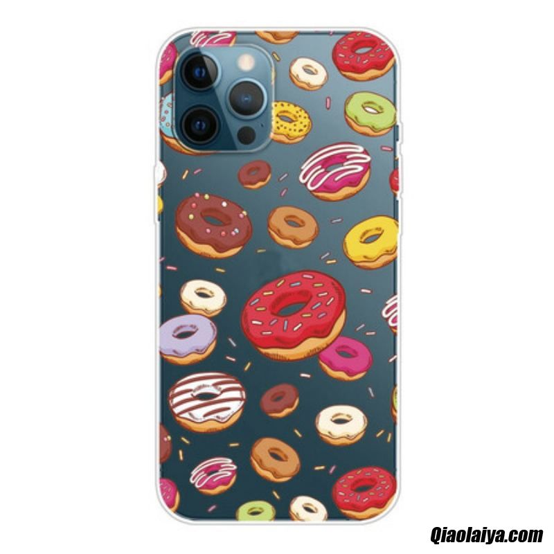 Coque Iphone 13 Pro Max Love Donuts