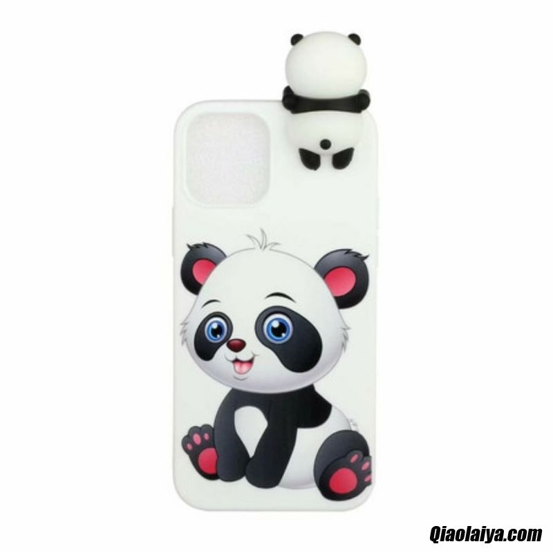 Coque Iphone 13 Pro Mignon Panda 3d