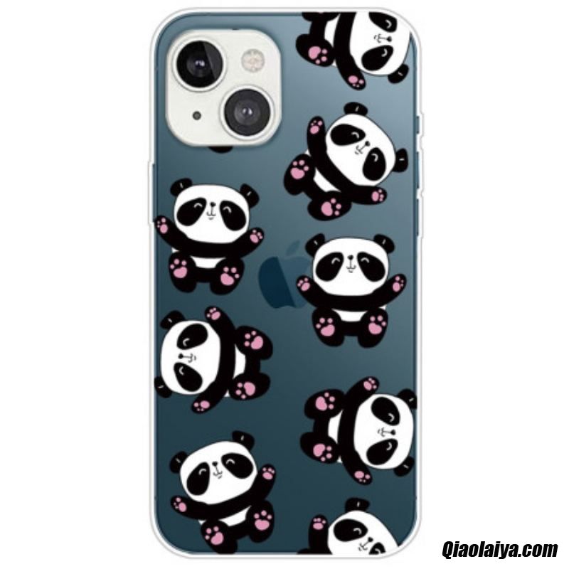 Coque Iphone 14 Plus Petits Pandas