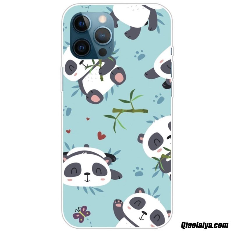 Coque Iphone 14 Pro Max Tas De Pandas