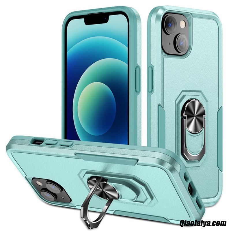 Coque Iphone 15 Anneau-support Stylé