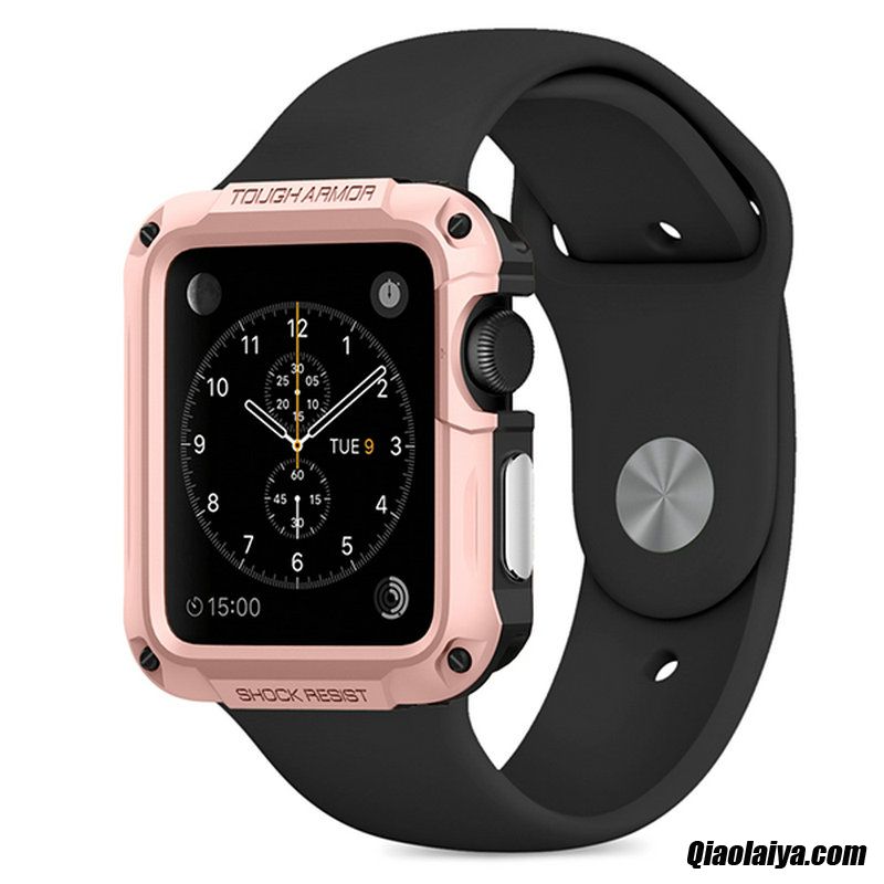 Coque Pour Apple Watch Series 1, Coque Apple Watch Series 1 Personnalisée Silicone Guépard, Mobile Pas Cher Sarcelle