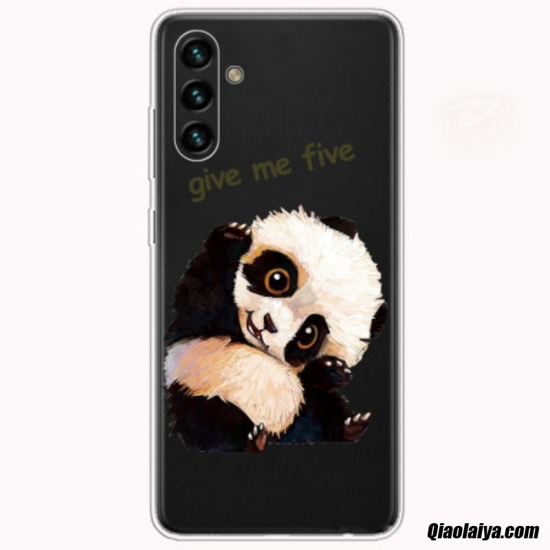 Coque Samsung Galaxy A13 5g / A04s Panda Give Me Five