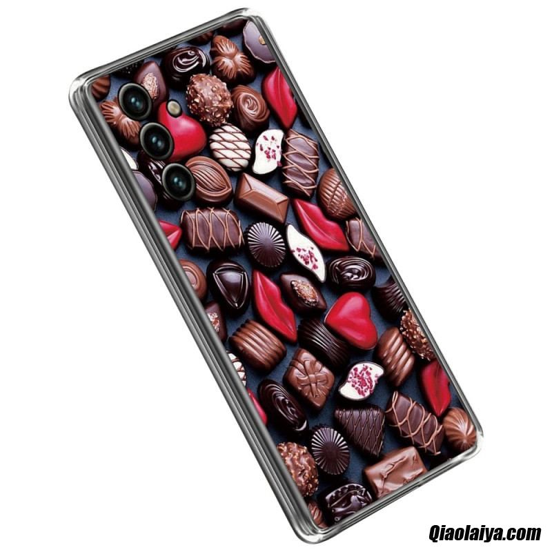 Coque Samsung Galaxy A14 5g / A14 Flexible Chocolat