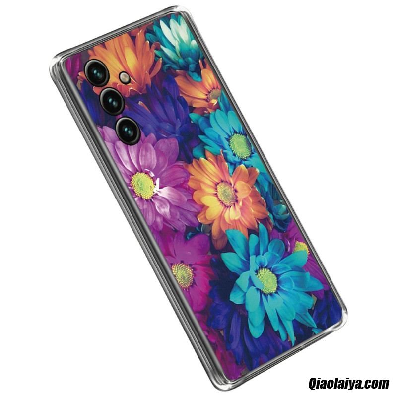 Coque Samsung Galaxy A14 5g / A14 Flexible Fleur