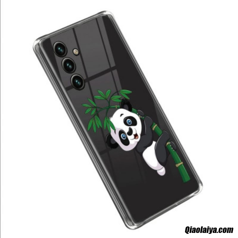 Coque Samsung Galaxy A14 5g / A14 Transparente Panda