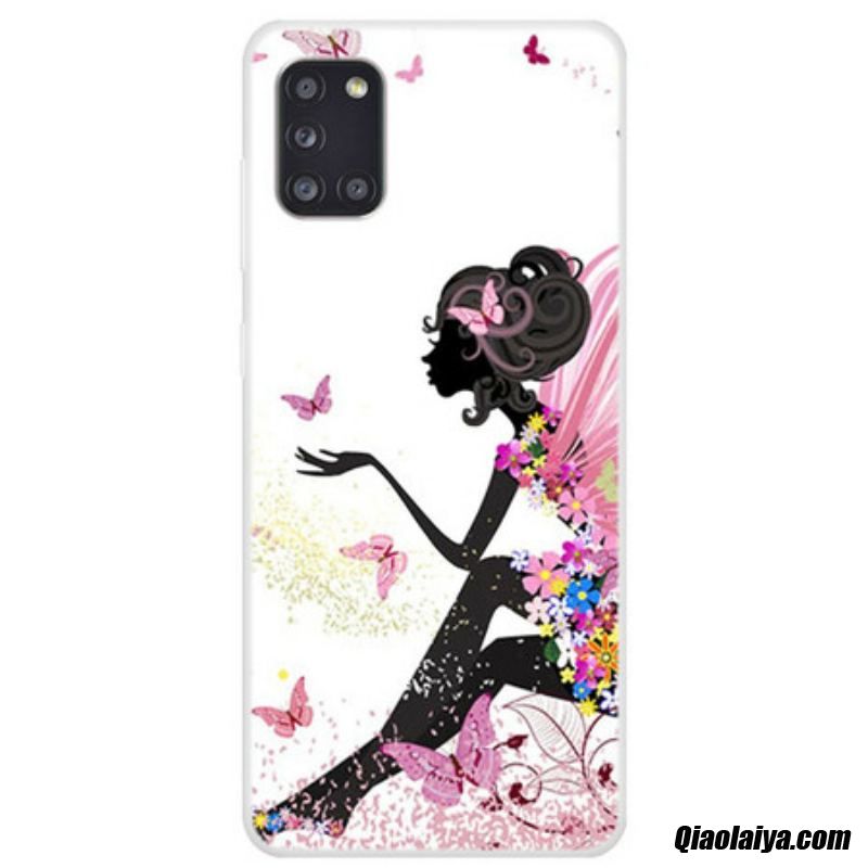 Coque Samsung Galaxy A31 Butterfly Lady