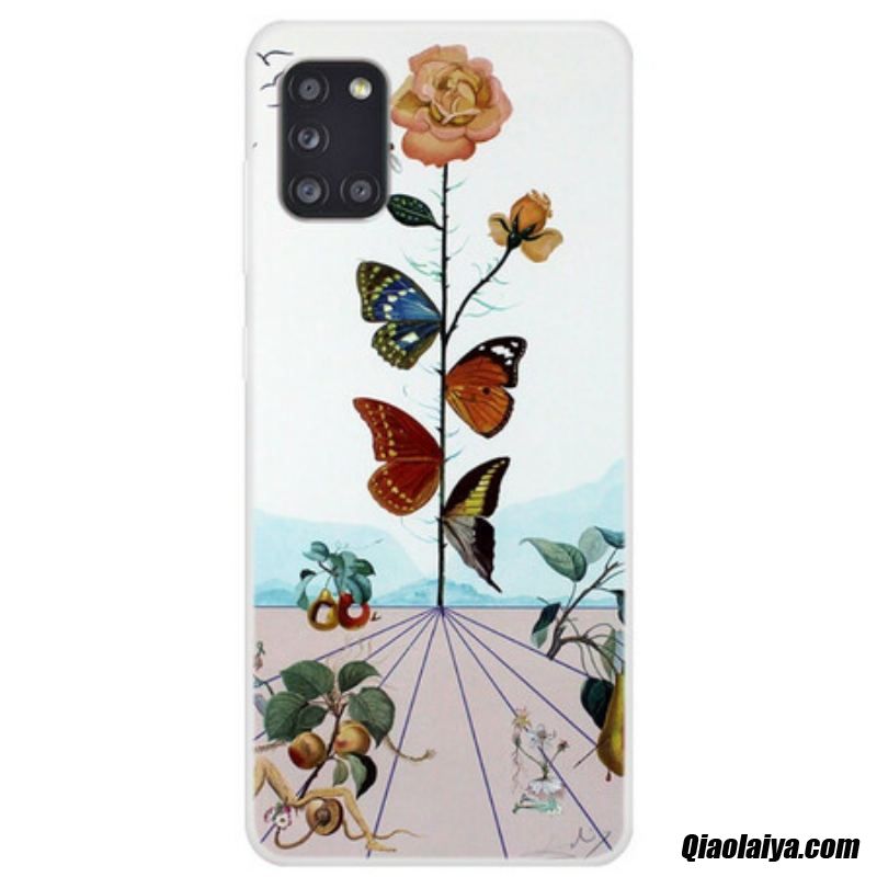 Coque Samsung Galaxy A31 Papillons De La Nature