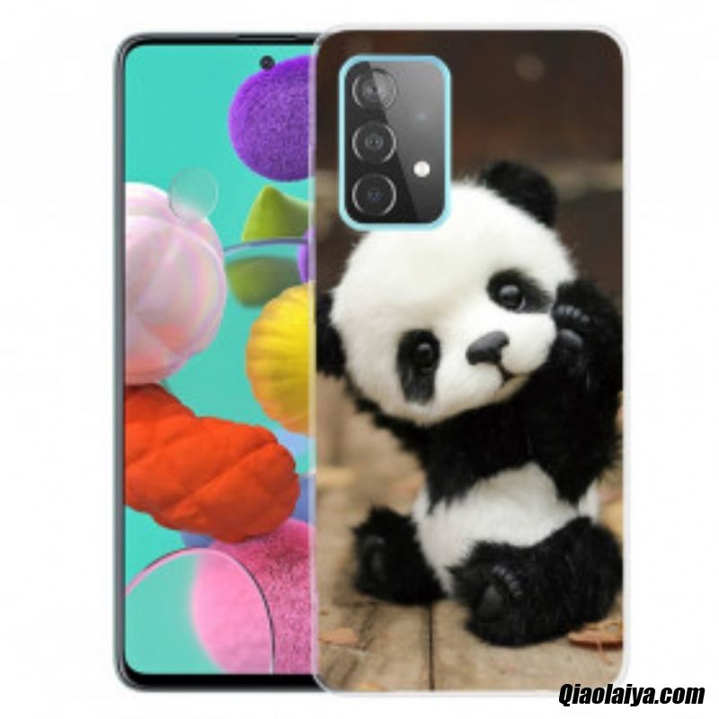 Coque Samsung Galaxy A32 4g Flexible Panda