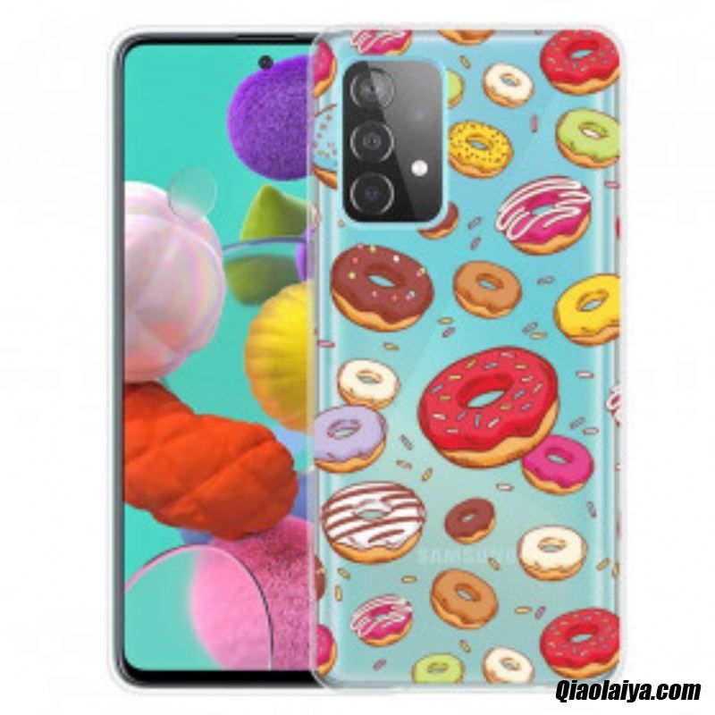 Coque Samsung Galaxy A32 4g Love Donuts