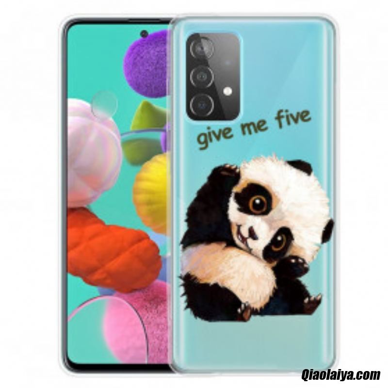 Coque Samsung Galaxy A32 4g Panda Give Me Five