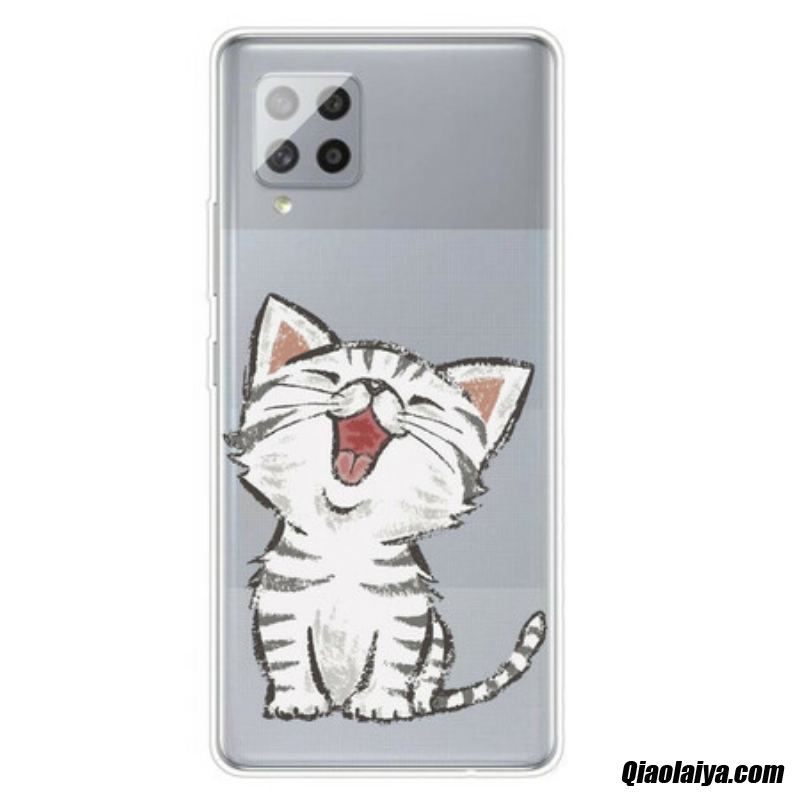 Coque Samsung Galaxy A42 5g Cute Cat