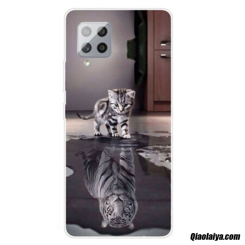 Coque Samsung Galaxy A42 5g Ernest Le Tigre