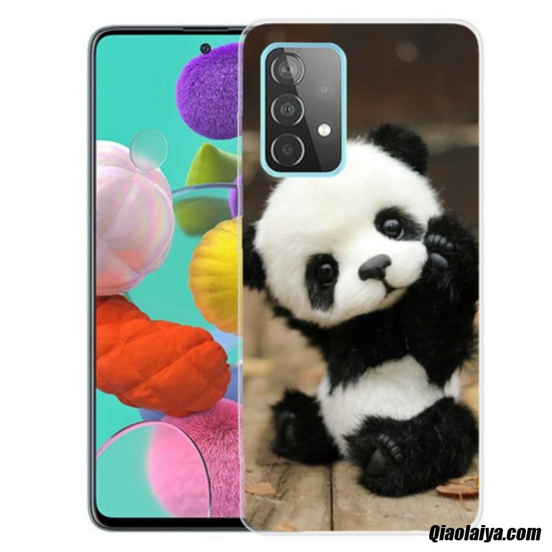 Coque Samsung Galaxy A72 4g / A72 5g Flexible Panda