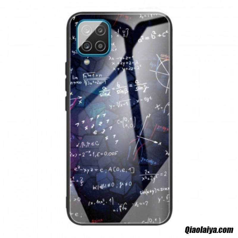 Coque Samsung Galaxy M32 Verre Trempé Calculs Mathématiques