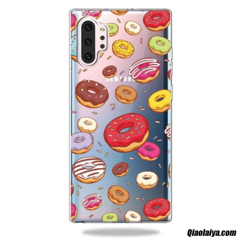 Coque Samsung Galaxy Note 10 Plus Love Donuts