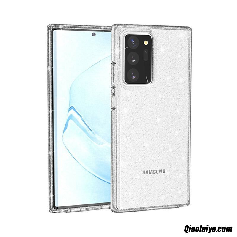Coque Samsung Galaxy Note 20 Ultra Poudre De Paillettes