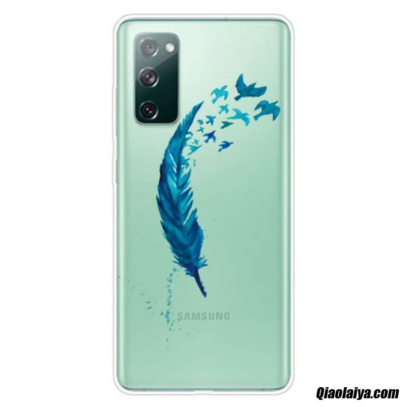 Coque Samsung Galaxy S20 Fe Belle Plume