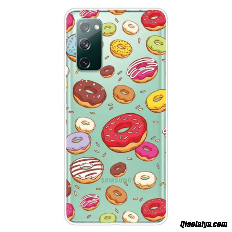 Coque Samsung Galaxy S20 Fe Love Donuts