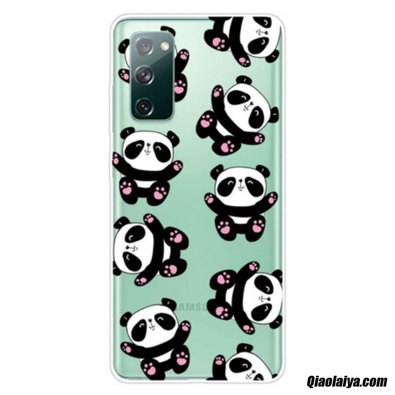 Coque Samsung Galaxy S20 Fe Top Pandas Fun