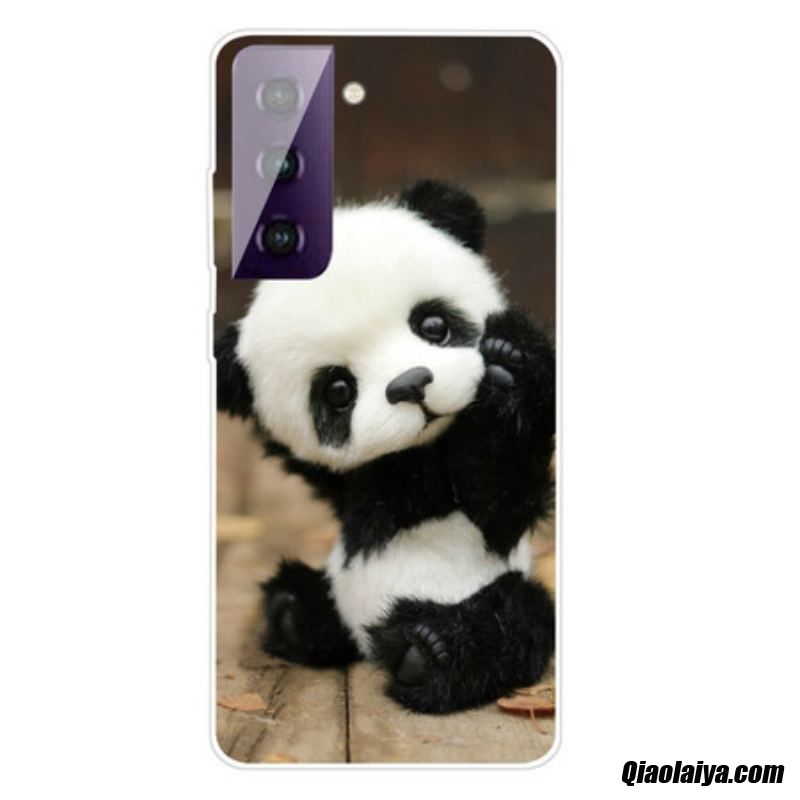 Coque Samsung Galaxy S21 Fe Flexible Panda