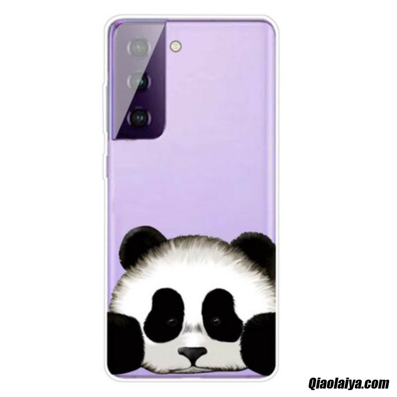 Coque Samsung Galaxy S21 Fe Transparente Panda