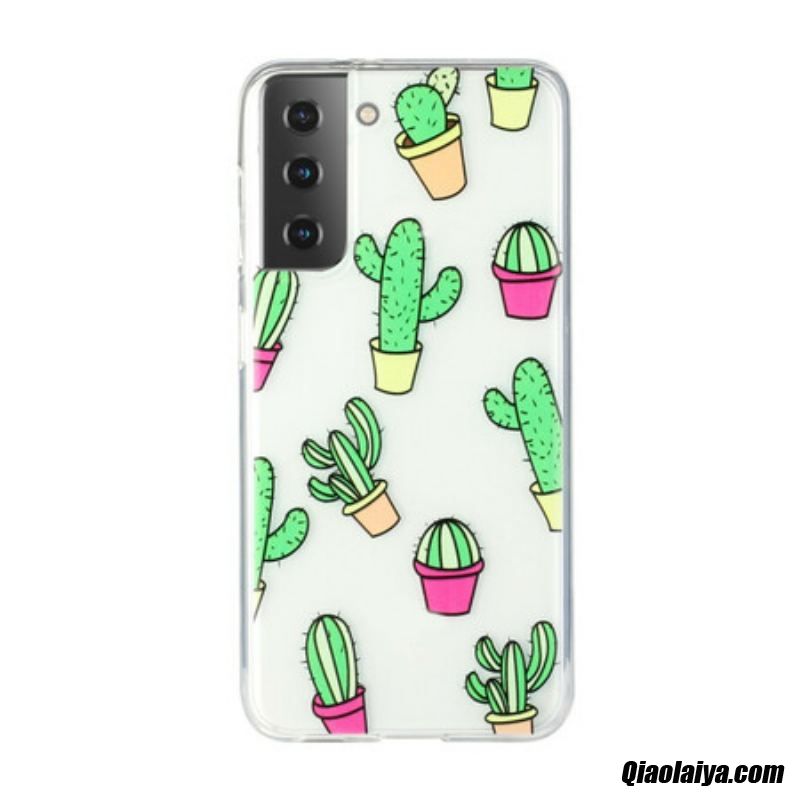 Coque Samsung Galaxy S21 Plus 5g Minis Cactus