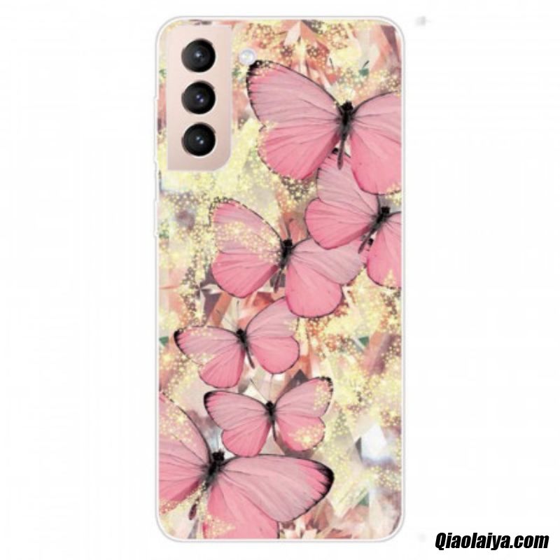 Coque Samsung Galaxy S22 Plus 5g Papillons Papillons