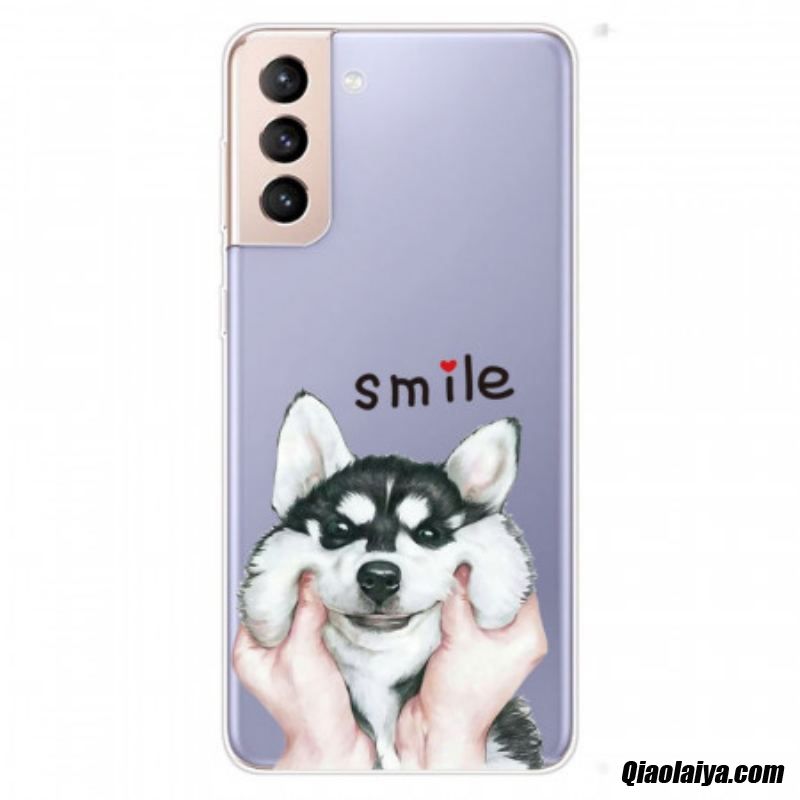 Coque Samsung Galaxy S22 Plus 5g Smile Dog