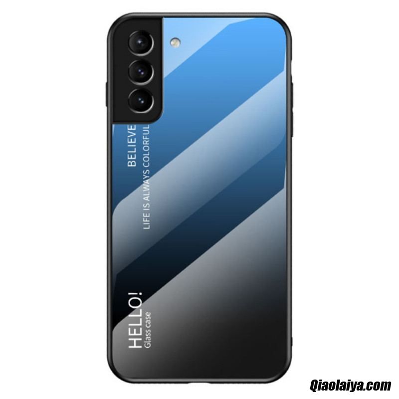 Coque Samsung Galaxy S22 Plus 5g Verre Trempé Hello