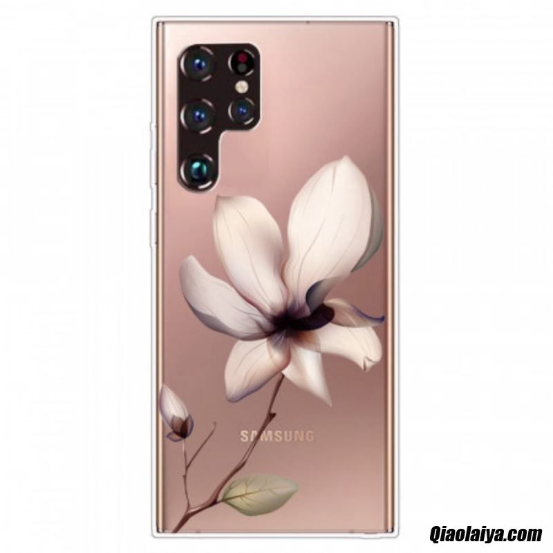 Coque Samsung Galaxy S22 Ultra 5g Florale Premium