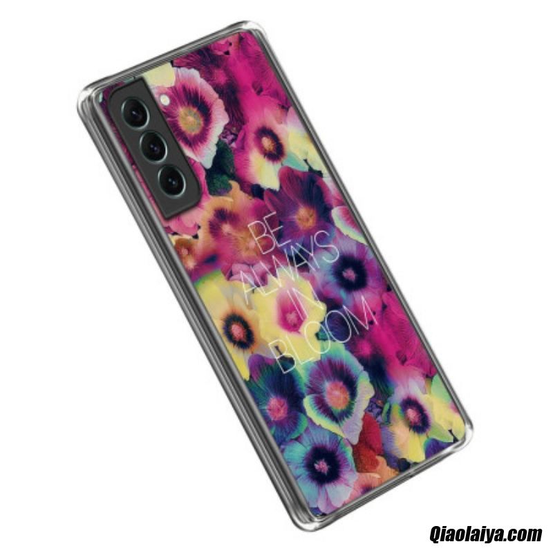 Coque Samsung Galaxy S23 5g Silicone Be Always In Bloom