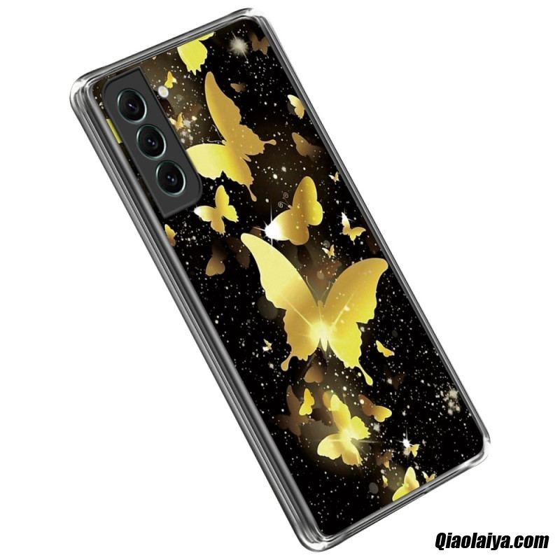 Coque Samsung Galaxy S23 5g Vol De Papillons
