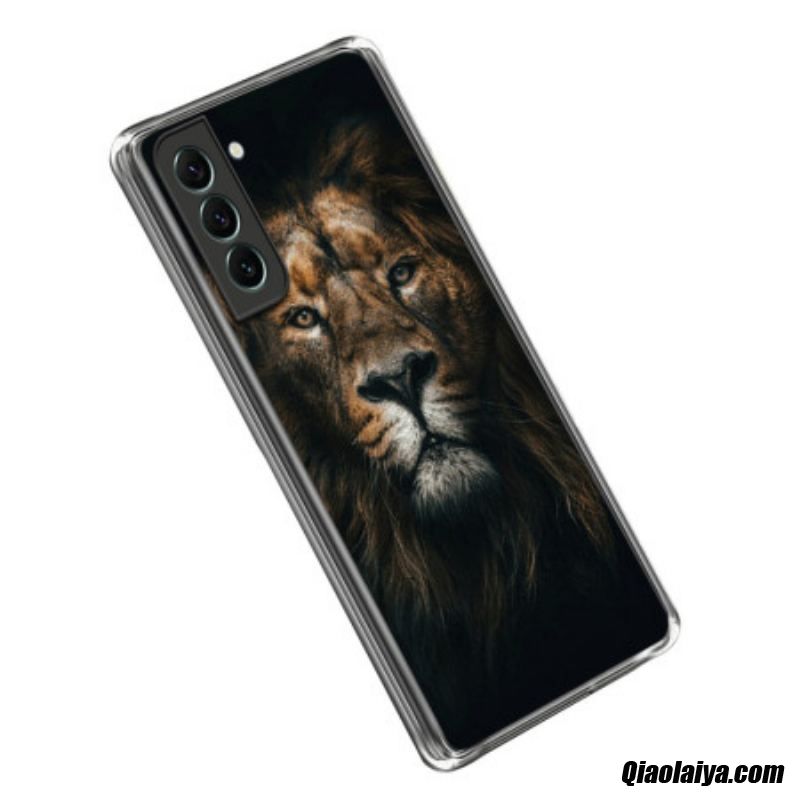 Coque Samsung Galaxy S23 Plus 5g Silicone Lion