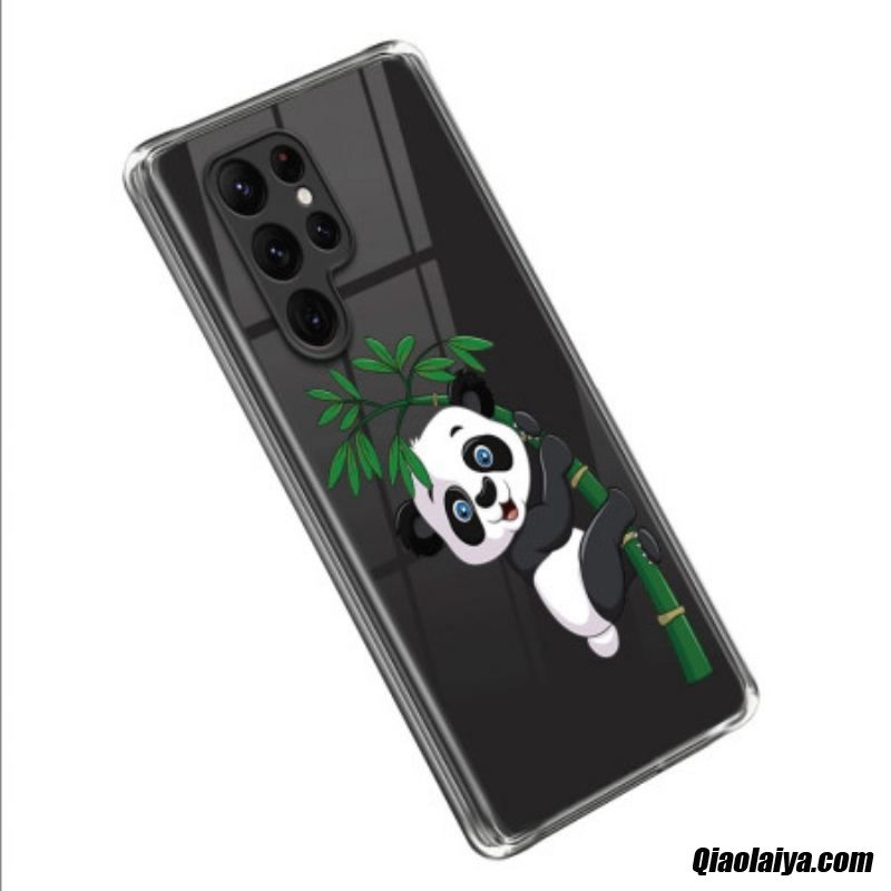 Coque Samsung Galaxy S23 Ultra 5g Panda Bambou