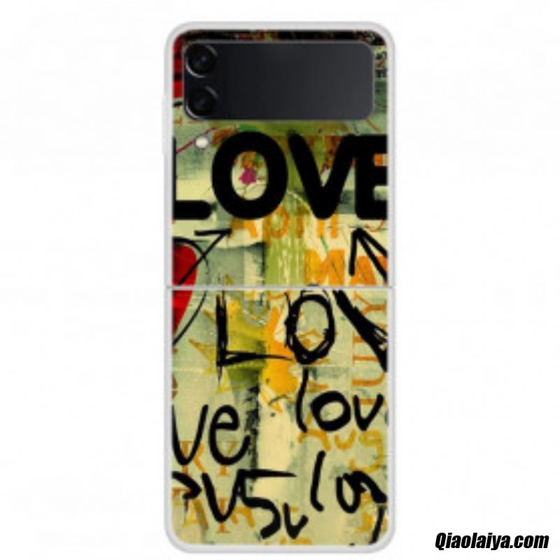 Coque Samsung Galaxy Z Flip 3 5g Love And Love