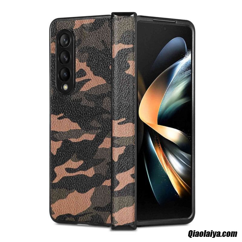 Coque Samsung Galaxy Z Fold 4 Camouflage
