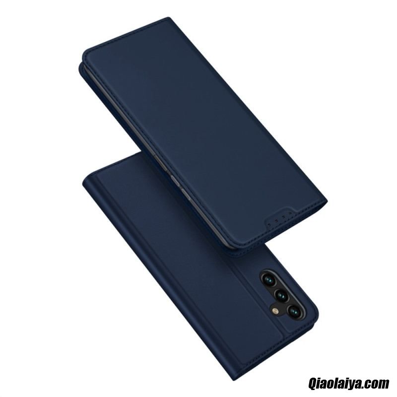 Flip Cover Samsung Galaxy A14 5g / A14 Skin Pro Dux Ducis